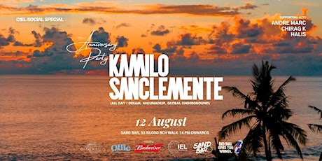 CIEL Social Anniversary: Feat. Kamilo Sanclemente Powered by Budweiser primary image