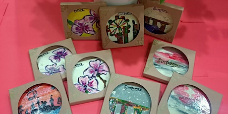 SG Hand-Painted Coaster Making Workshop primary image