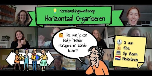 Primaire afbeelding van Kennismakingsworkshop Zelfsturende organisatie (online)