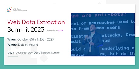 Web Data Extraction Summit 2023 primary image