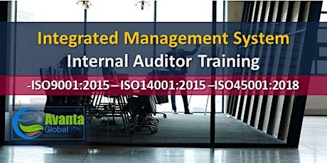 QEHS (ISO 9001:2015, ISO 14001:2015, ISO45001:2018) Integrated Management System Internal Auditor Course primary image