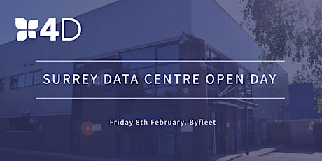 4D Surrey Open Day: Tour your local Tier-3 data centre primary image