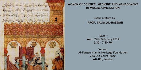 “Women of Science, Medicine and Management in Muslim Civilisation” primary image