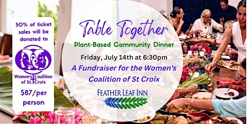 Table Together - Fundraiser for Women's Coalition primary image