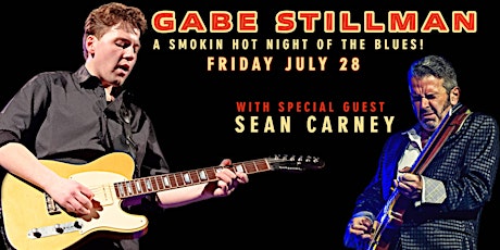 BLUES NIGHT! Featuring Gabe Stillman and special guest Sean Carney! primary image