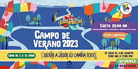 Hauptbild für Campo de Verano "Giros y Vueltas"