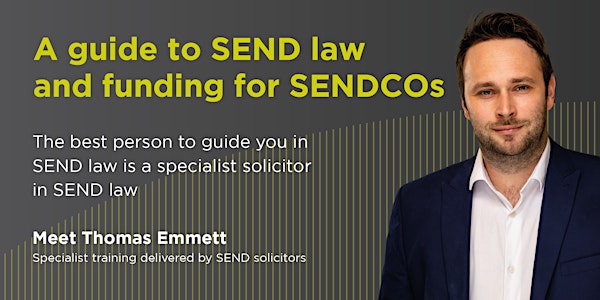 SEND law and funding for SENDCOs - training course