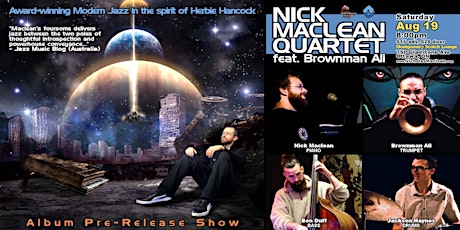 Hauptbild für Nick Maclean Quartet feat. Brownman Ali