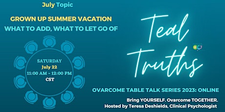 TEAL TRUTHS: Online Group Counseling Series By Ovarcome  primärbild