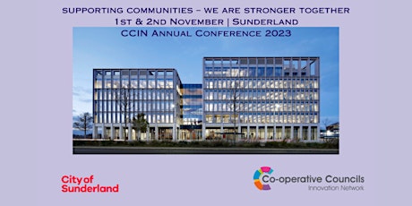 CCIN Annual Conference and AGM - Sunderland primary image