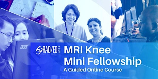 Imagem principal do evento KNEE MRI ONLINE GUIDED MINI FELLOWSHIP JULY 2024