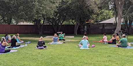 Free Community Yoga in Flagstaff's Tree Park primary image