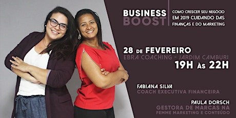 Imagem principal do evento BUSINESS BOOST: Alavanque seu negócio em 2019! 