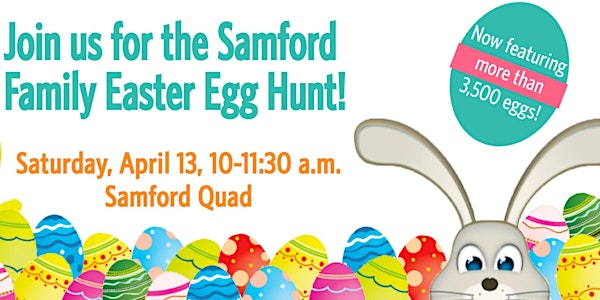 Samford Family Easter Egg Hunt