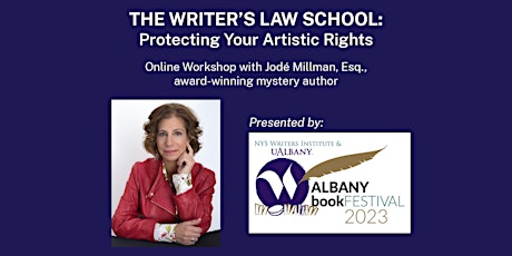 The Writer’s Law School with Jodé Millman, Esq. primary image