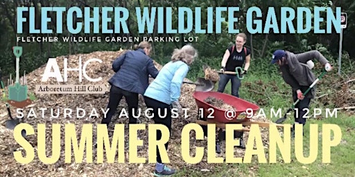 AHC's Summer Cleanup at Fletcher Wildlife Garden primary image