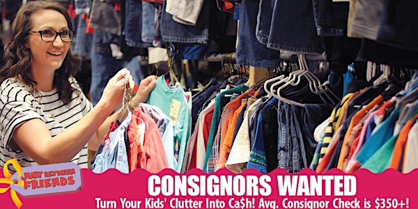 Consignor Drop Off Registration & Waiver - JBF Pittsburgh East Spring 2019