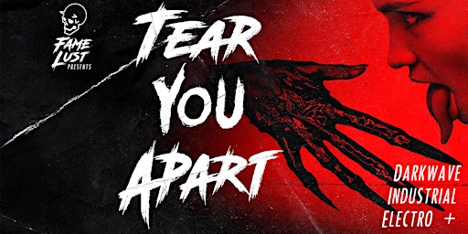 Immagine principale di TEAR YOU APART (Darkwave / Industrial / Electro / +) 