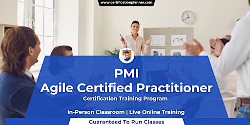 PMI-ACP Certification Classroom Training in Melbourne primary image