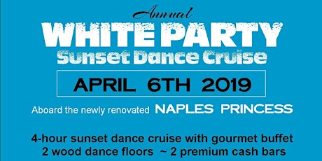 Annual WHITE PARTY Sunset Dance Cruise  primary image