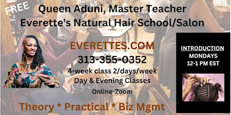 Intro to Master Natural Hair Class