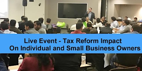  Live Event - Tax Reform Changes for 2018 and 2019 primary image