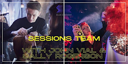 Imagem principal do evento SR Hair Society Sessions Team with John Vial & Sally Rogerson