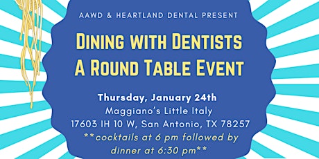 Dining with Dentists: A Round Table Event primary image