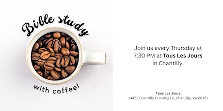 Bible Study with Coffee!