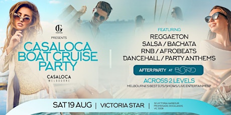 Casaloca Boat Cruise Party | After Party at Bond primary image