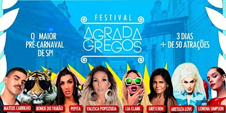 Imagem principal do evento Festival Agrada Gregos 2019