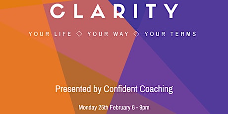 CLARITY - creating more time and happiness for you.  primary image