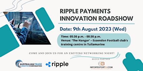 Ripple Payments Innovation Roadshow primary image