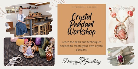 Imagen principal de Jewellery Making Workshop:  Crystal Pendant
