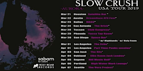 Slow Crush, Holy Fawn, Quali @ SPACE