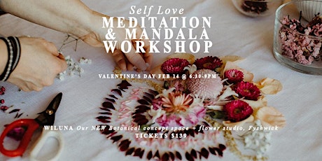 Self Love Meditation & Flower Mandala Workshop primary image