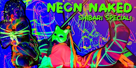 SHIBARI SPECIAL | NEON NAKED LIFE DRAWING | TOULOUSE LAUTREC |KENNINGTON primary image