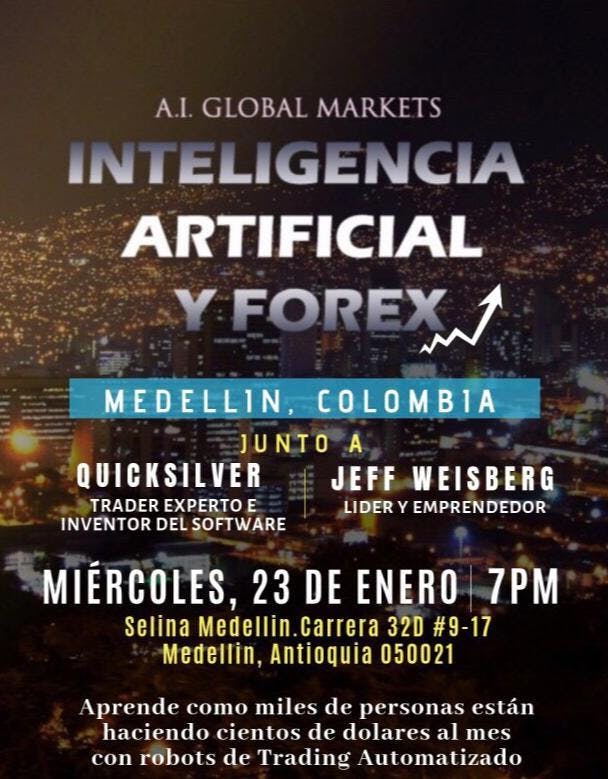 A I Global Markets Inteligencia Artificial Y Forex 23 Ene 2019 - 