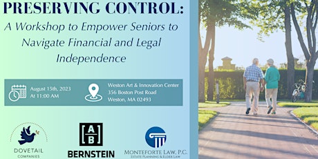A Workshop to Empower Seniors to Navigate Financial and Legal Independence primary image