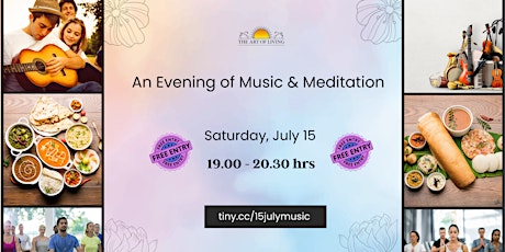 Evening of Music and Meditation (and Good food ;)) primary image