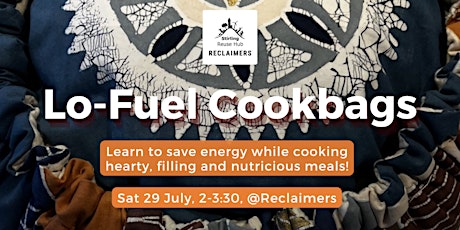 Imagen principal de Lo-Fuel Cookbags: how to slow-cook with minimal efforts and lower bills!