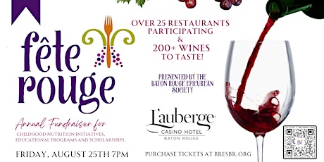 Hauptbild für 16th  Annual Fête Rouge: Food & Wine Fête