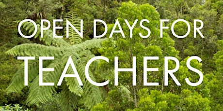Sanctuary Mountain Open Day for All Teachers - 24 January 2019 primary image
