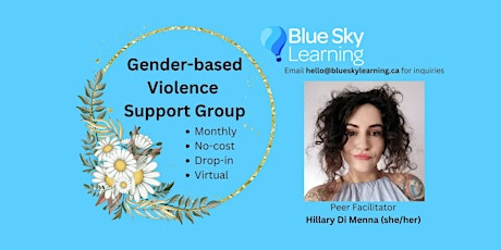 Gender-based Violence Support Group (Virtual Drop-in)