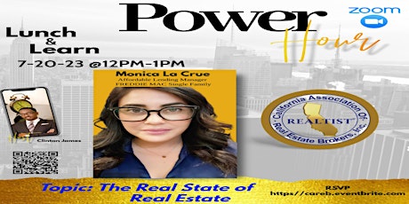 Imagen principal de CAREB Power Hour  (The Real State of Real Estate)