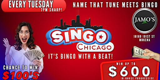 SINGO - Music Bingo @ Jamos Live  primärbild