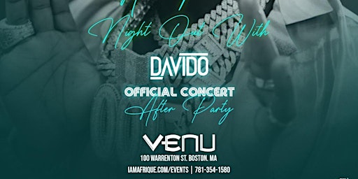 Timeless CONCERT AFTER PARTY hosted by DAVIDO @VENU primary image
