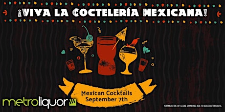 Imagem principal do evento ¡Viva la Coctelería Mexicana!: Mexican Cocktail Night