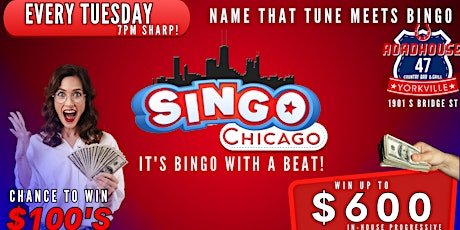 SINGO - Music Bingo @ Roadhouse 47 Yorkville