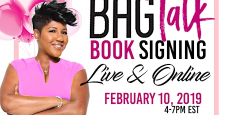 BagTALK Book Signing Live and ONLINE w/Sherita Cherry primary image